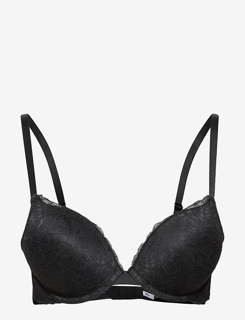 Lindex - Bra Linnea in lace - black - push up bras - black - 1