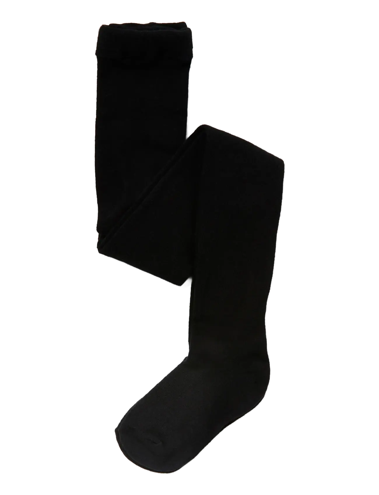 Tights Plain knitted - BLACK