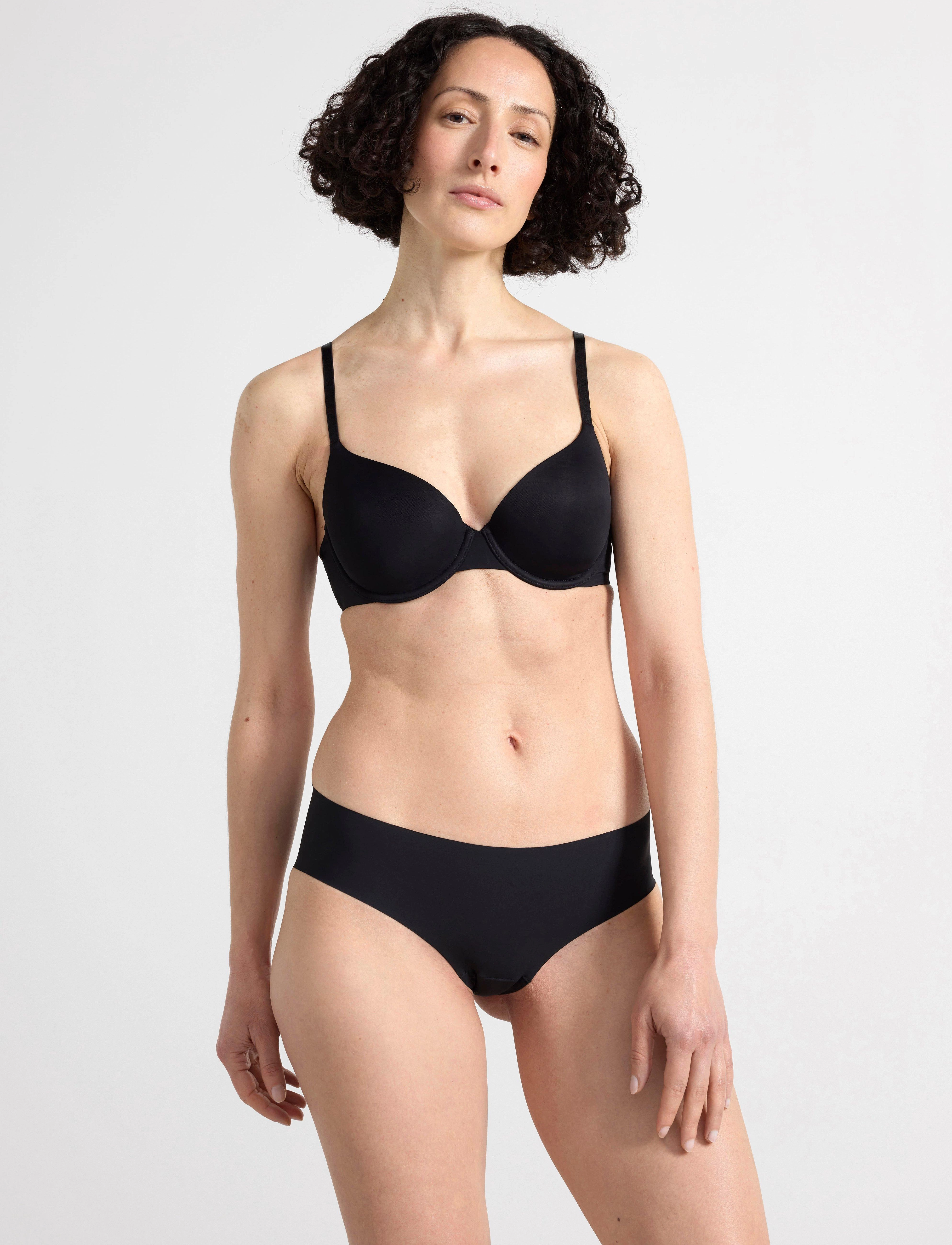 Lindex Bra Lilja Theresia, 80 D, Black, Bh'Er & Toppe > T-Shirt Bh'Er, Dame