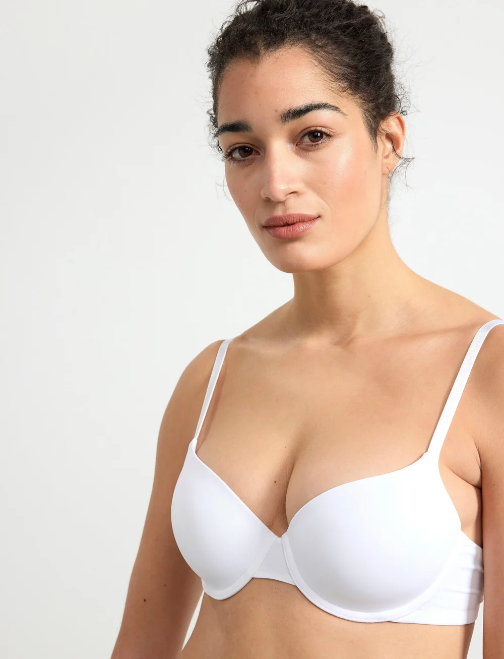 Lindex - Bra Lilja Theresia - plunge bh'er - white - 3