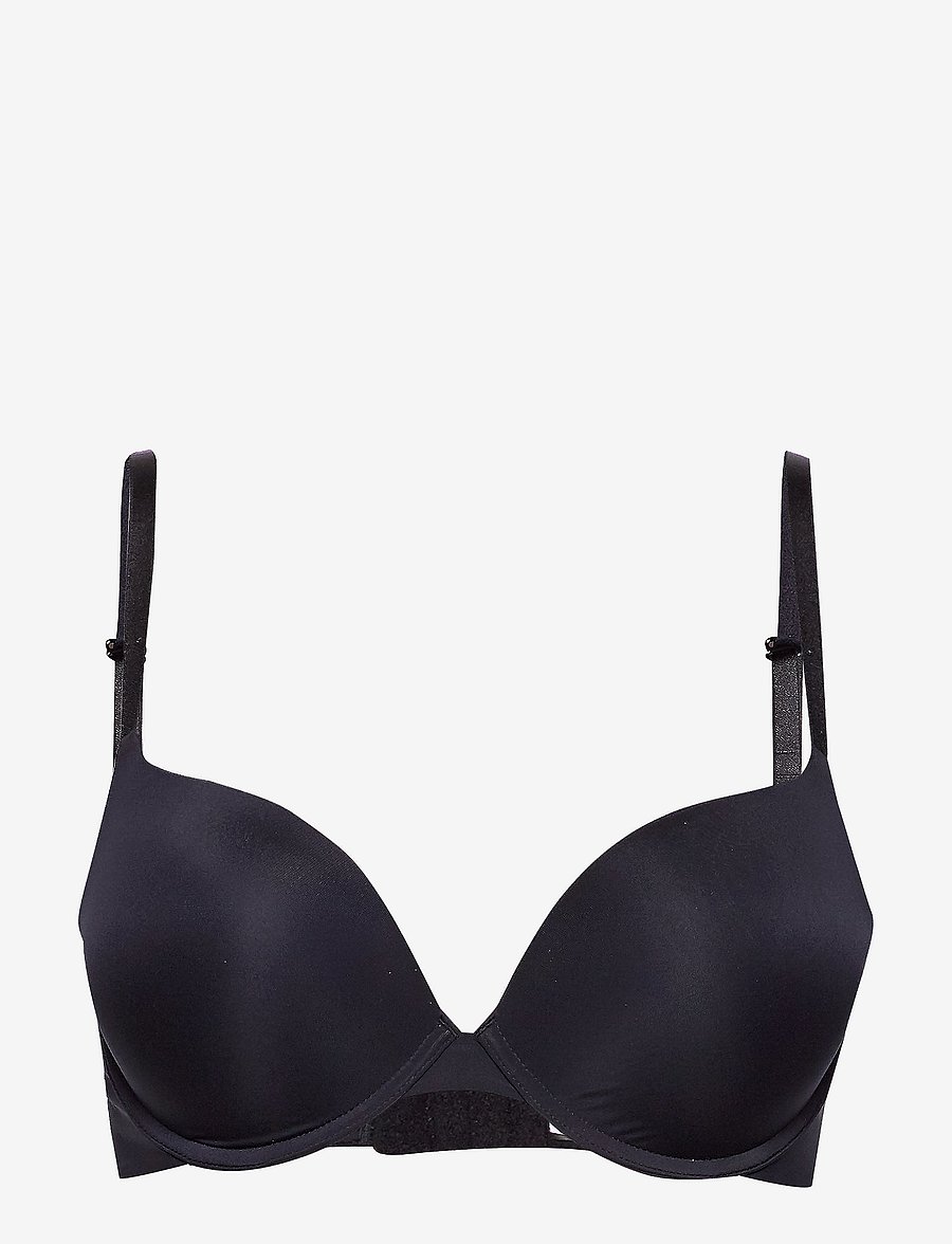 Lindex - Malva Push-Up Bra - push-up krūšturi - black - 1