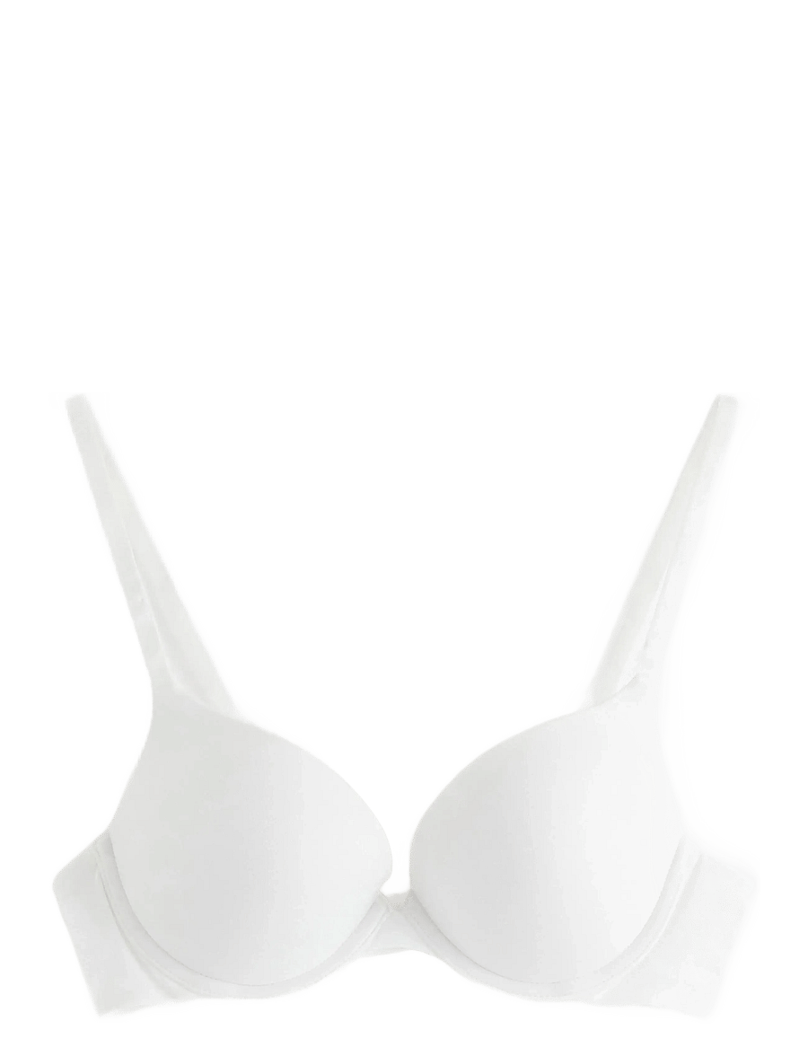 Lindex - Malva Push-Up Bra - push-up krūšturi - white - 1