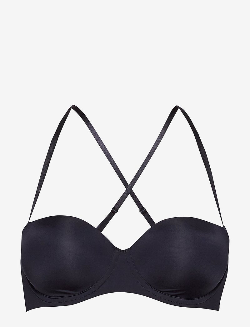 Lindex - Bra Björk Theresia - balconette bh:ar - black - 2