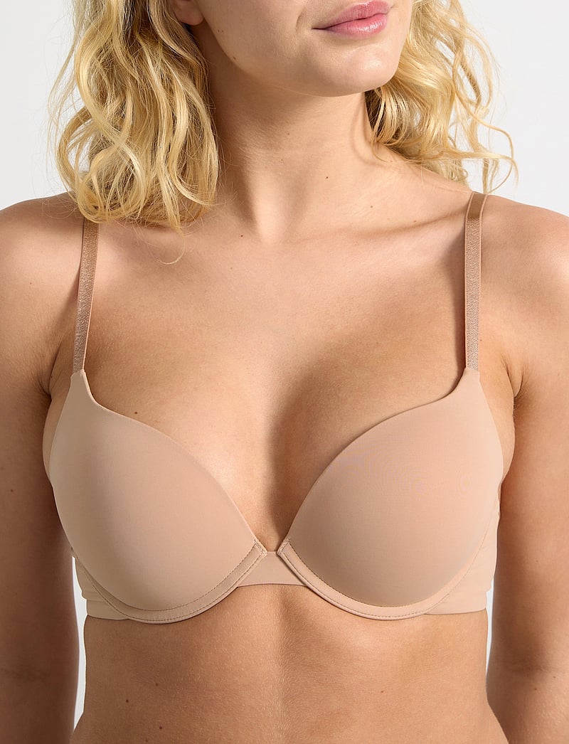 Lindex - Malva push-up bh - push up bras - beige - 3