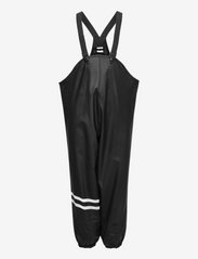 Lindex - Raintrousers fleece lining uni - fodrade regnkläder - black - 1