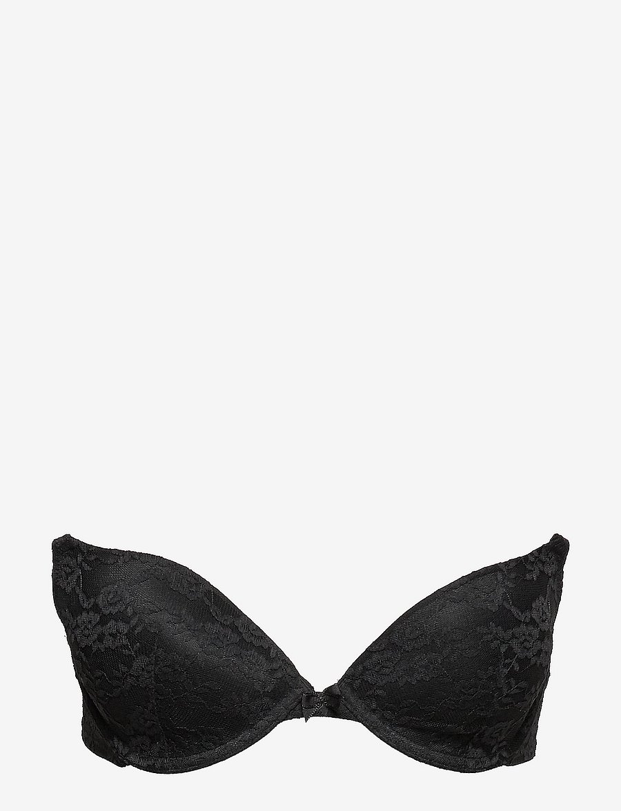 Lindex - Bra push up Lacey contract - black - 1