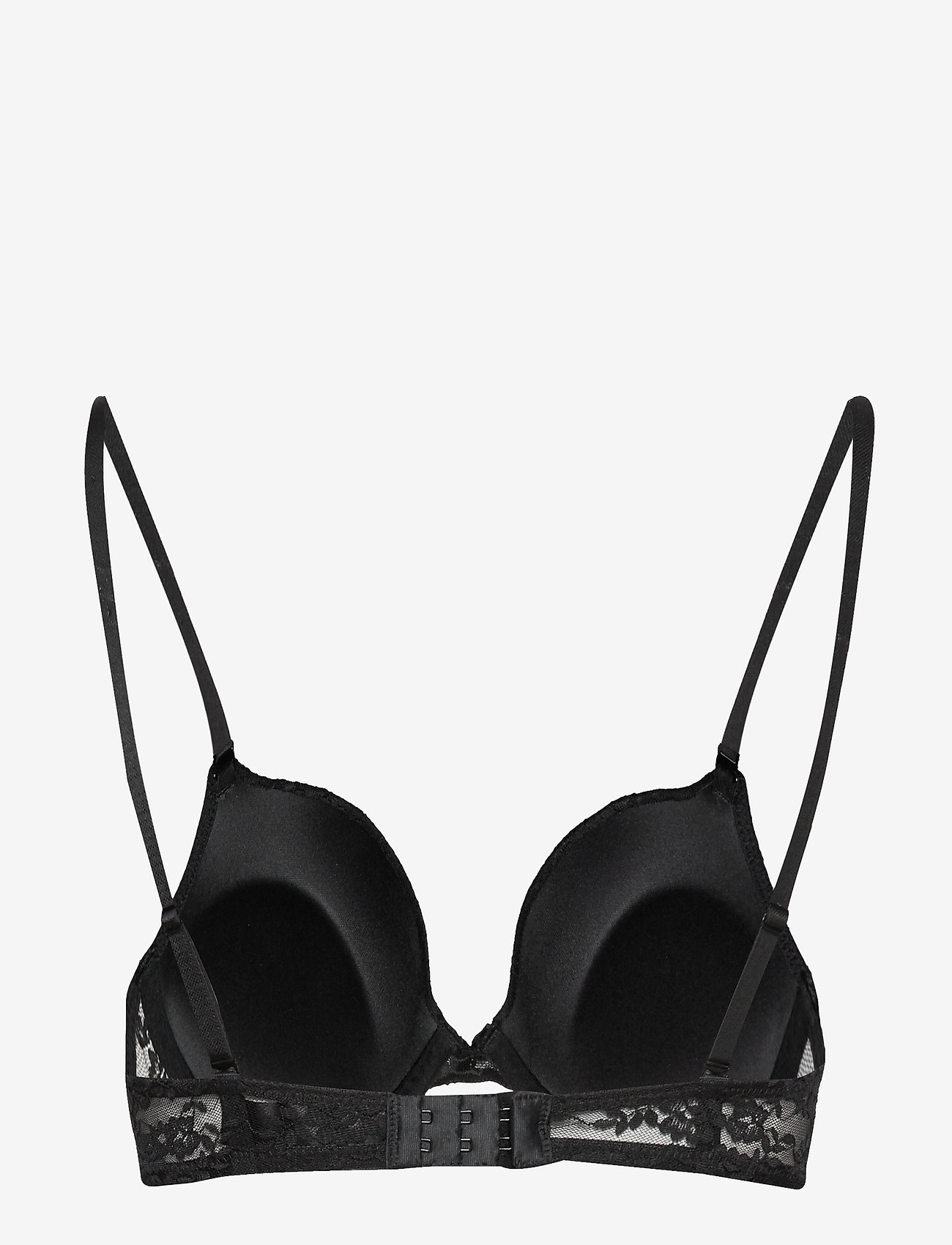 Lindex - Bra push up Lacey contract - black - 4