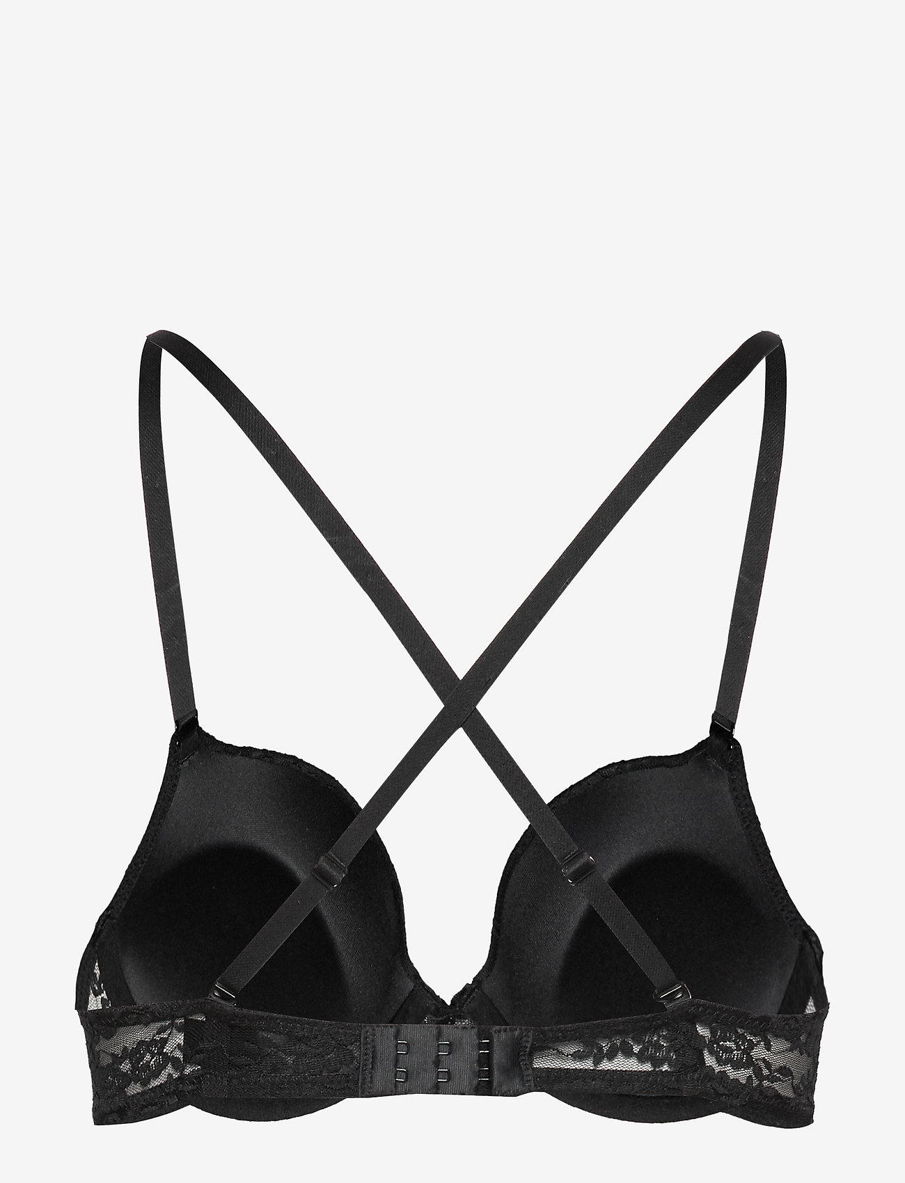 Lindex - Bra push up Lacey contract - black - 5