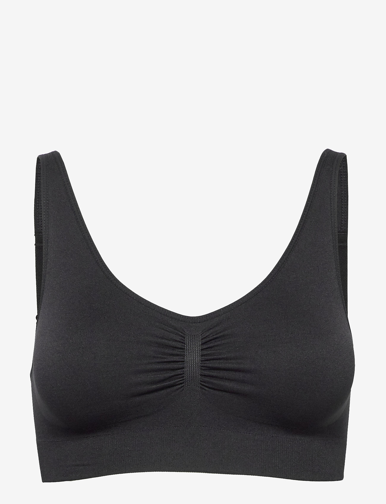 Lindex - Bra Joy seamless top - tank-top-bhs - black - 1
