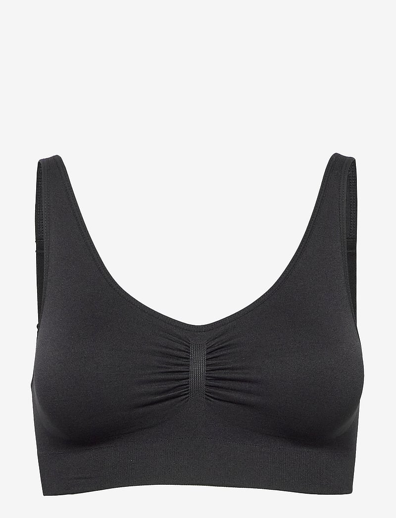 Lindex - Bra Joy seamless top - tank-top-bhs - black - 1