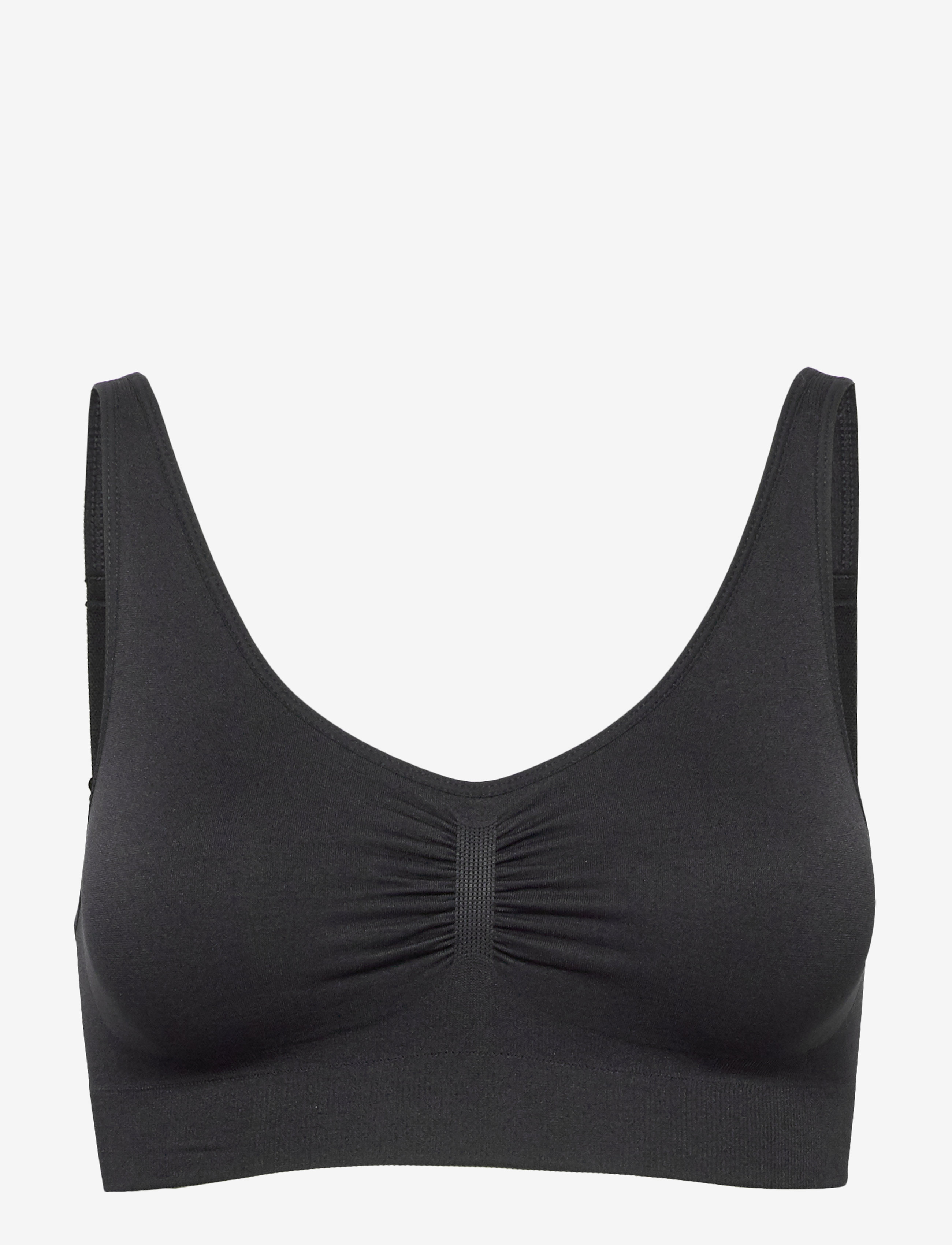 Lindex Seamless soft bra - Ondergoed - BLACK / black