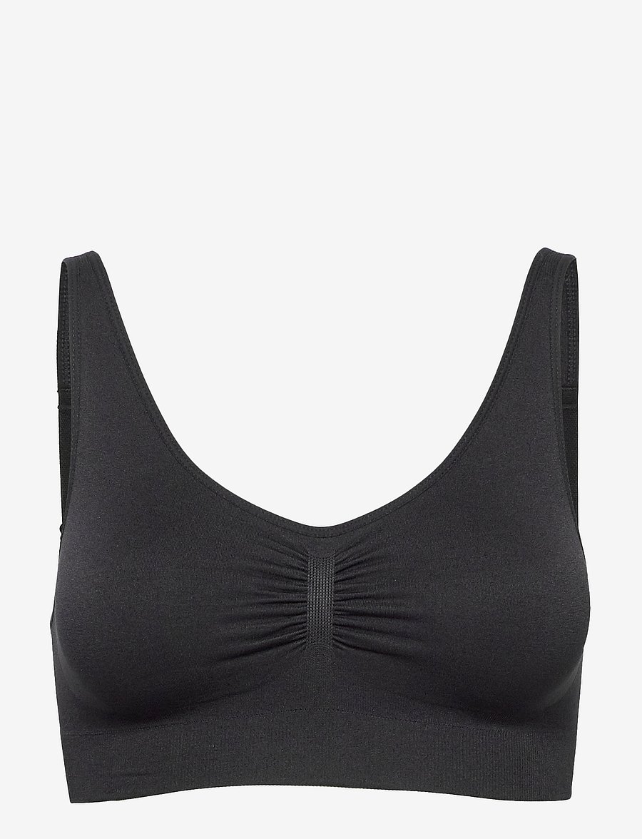 Lindex - Seamless soft bra - rinnahoidja-topid - black - 1