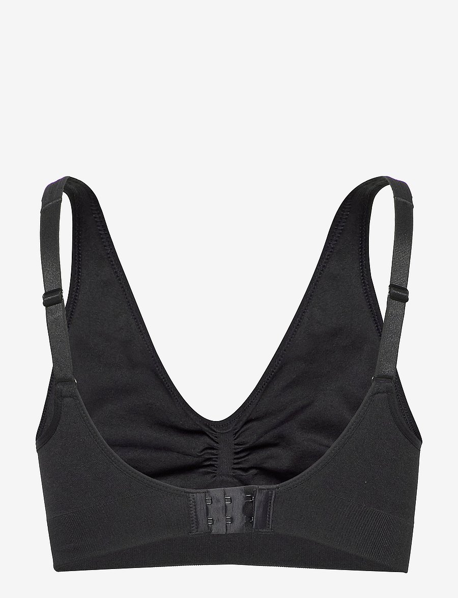 Lindex - Seamless soft bra - rinnahoidja-topid - black - 2