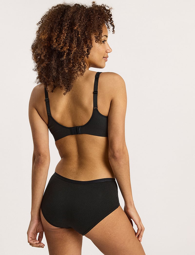 Lindex - Bra Joy seamless top - tank-top-bhs - black - 5