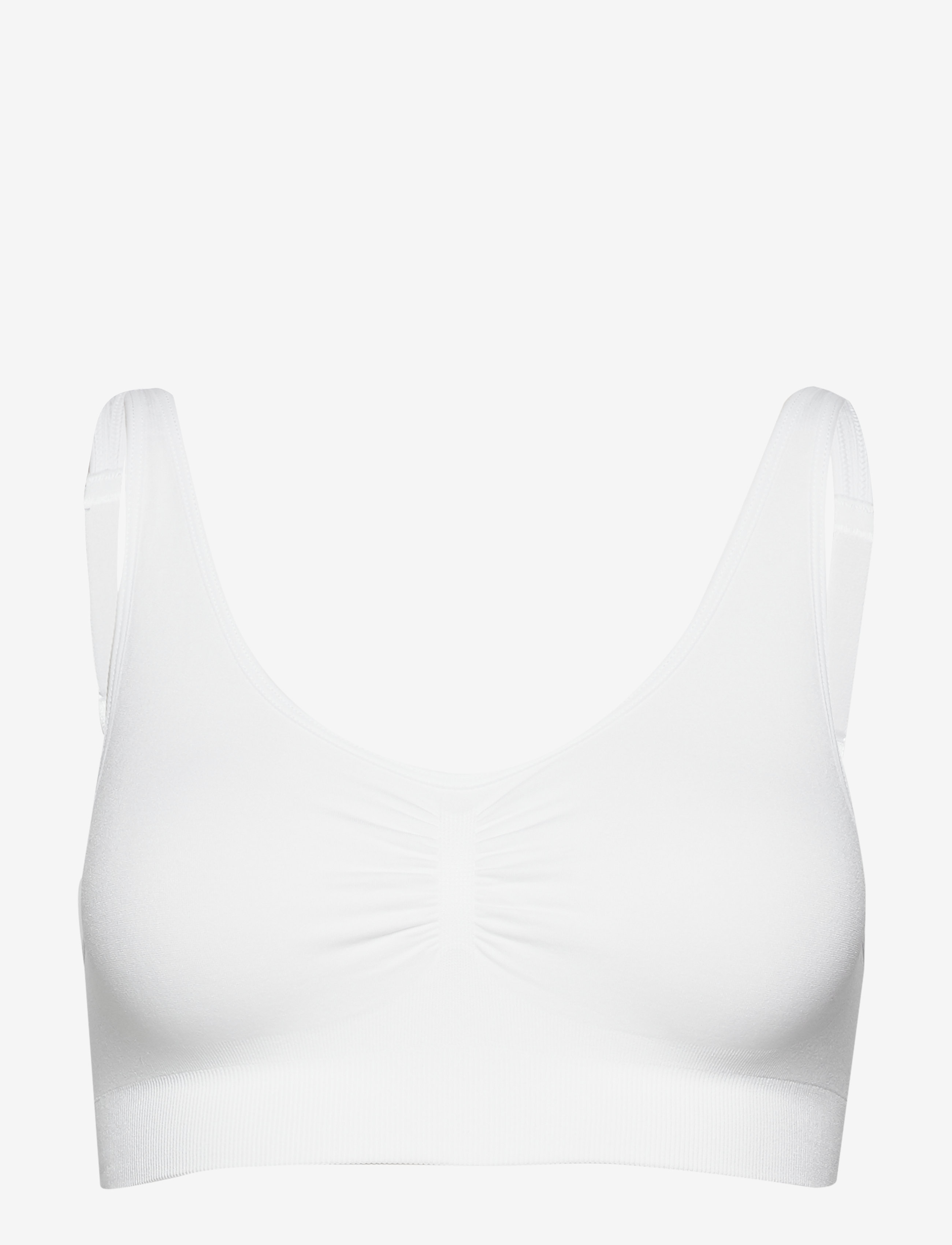 Lindex Seamless soft bra - BHs - WHITE / white