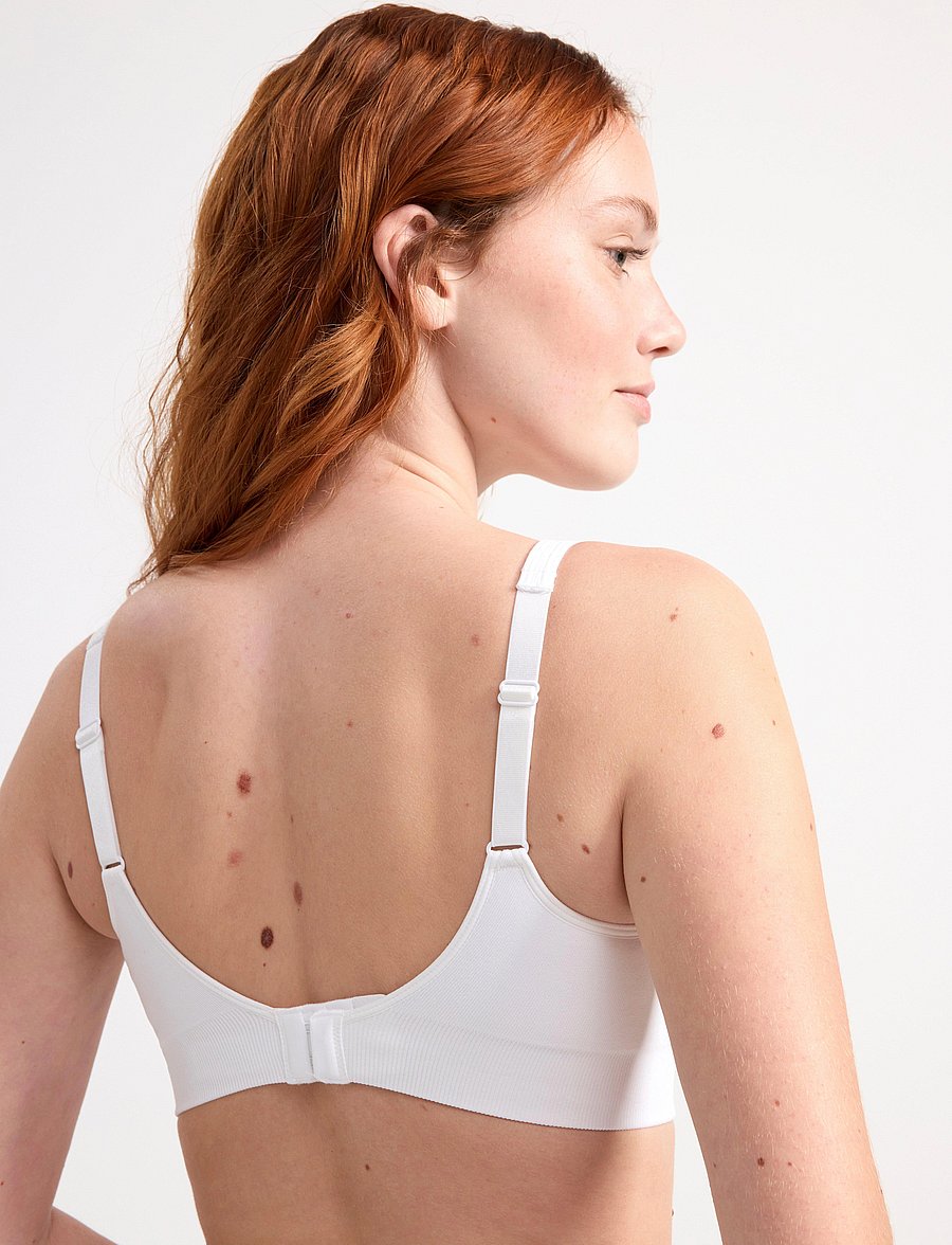 Lindex - Seamless soft bra - bh-linnen - white - 4