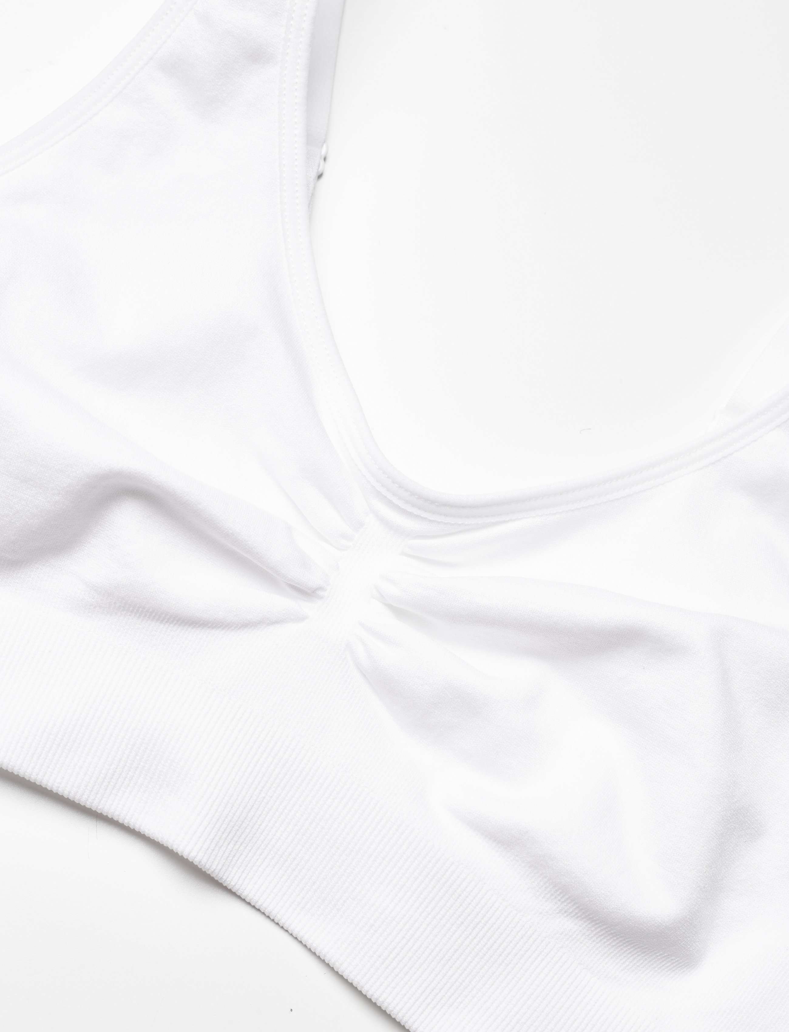 Lindex - Seamless soft bra - minkštos liemenėlės - white - 5