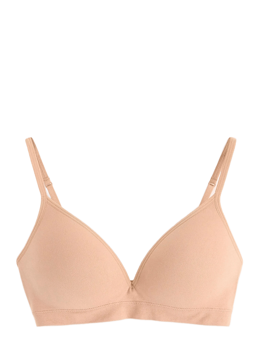Lindex - Bra soft seamless Petite - bügellose bhs - beige - 1