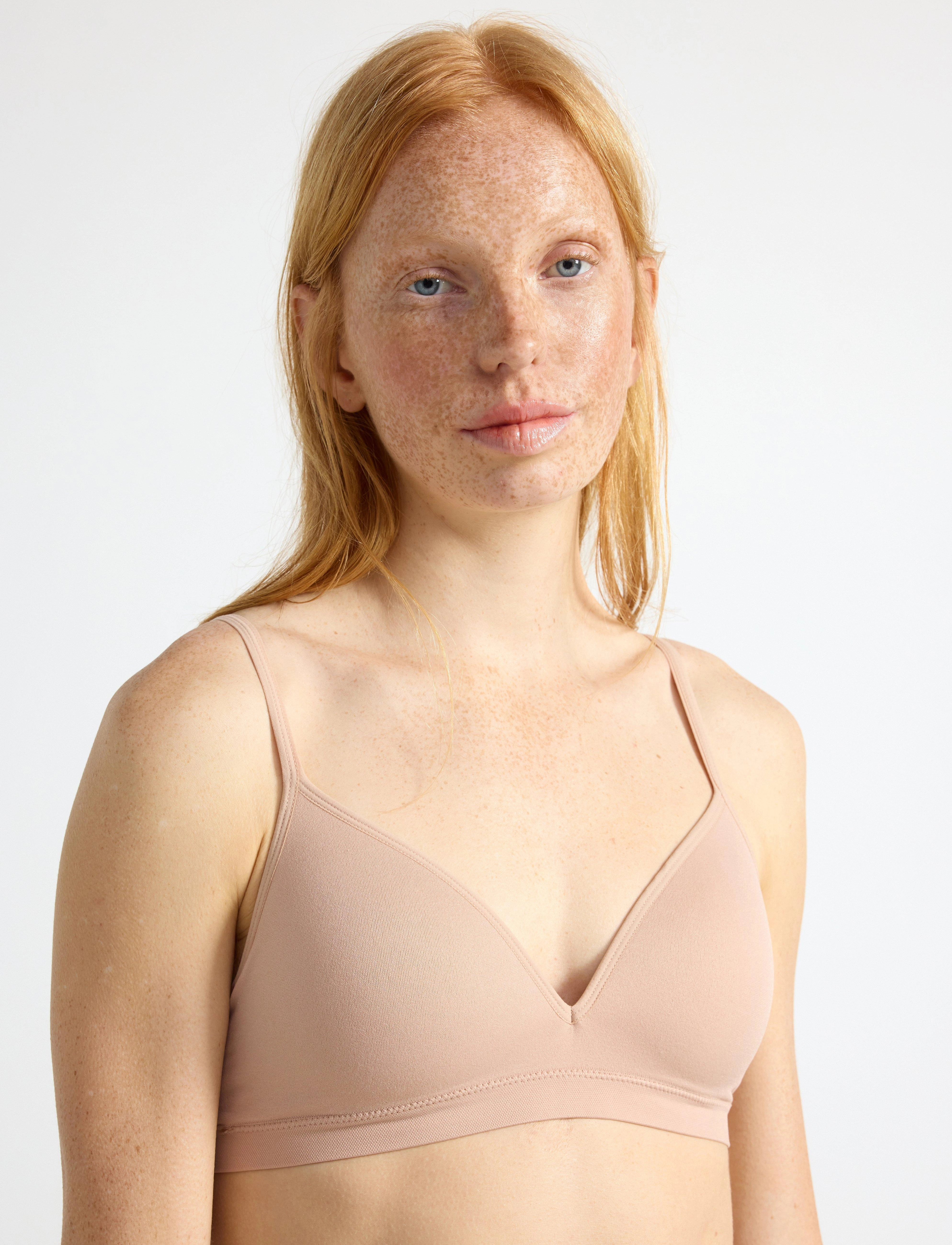 Lindex - Bra soft seamless   Petite - non wired bras - beige - 3