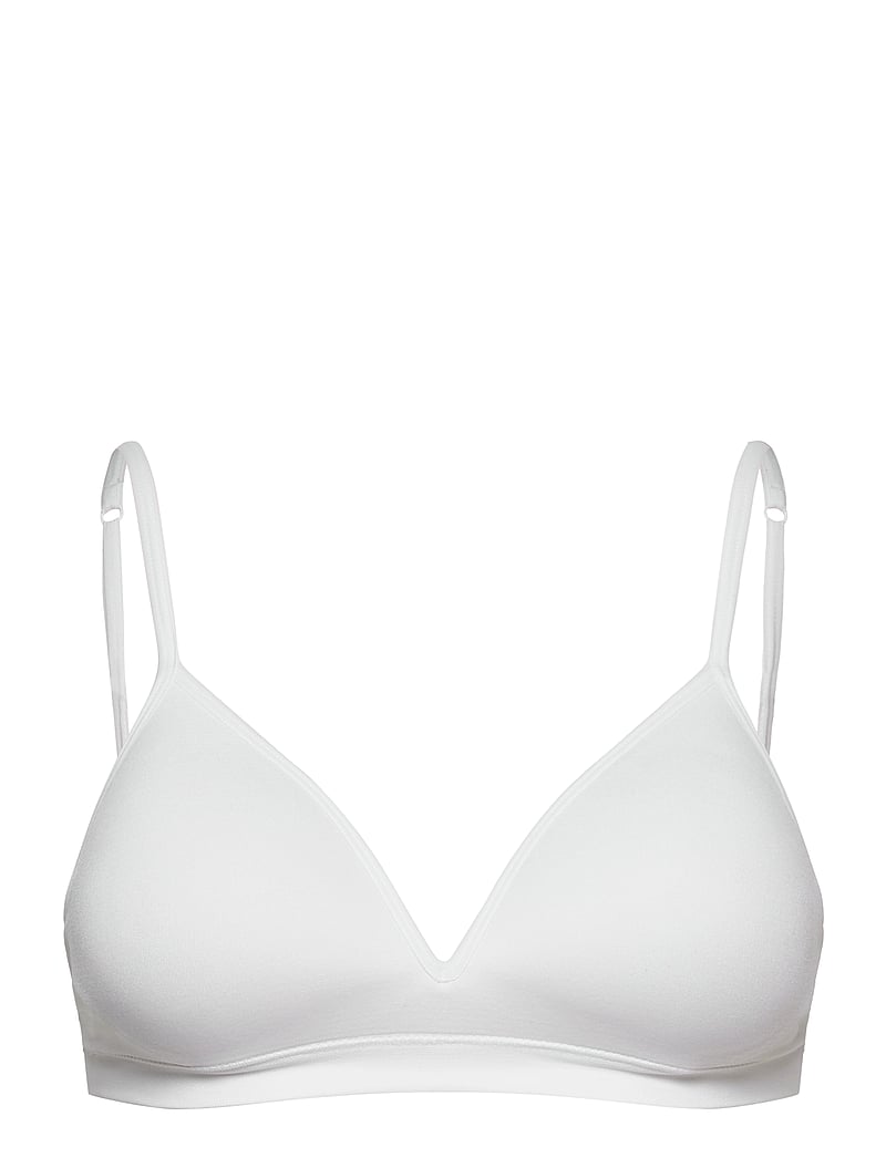 Lindex - Bra soft seamless Petite - bygellösa bh:ar - white - 1