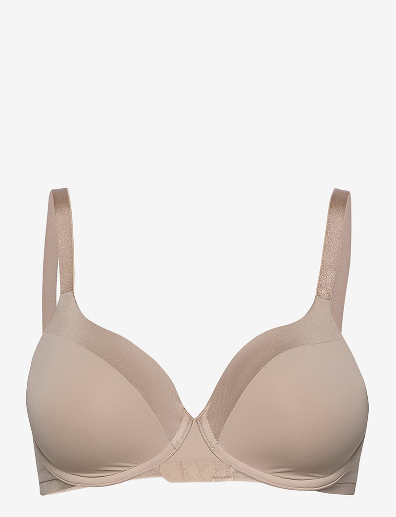 Lindex - Dahlia T-skjorte-BH - full-cup rinnahoidjad - beige - 1