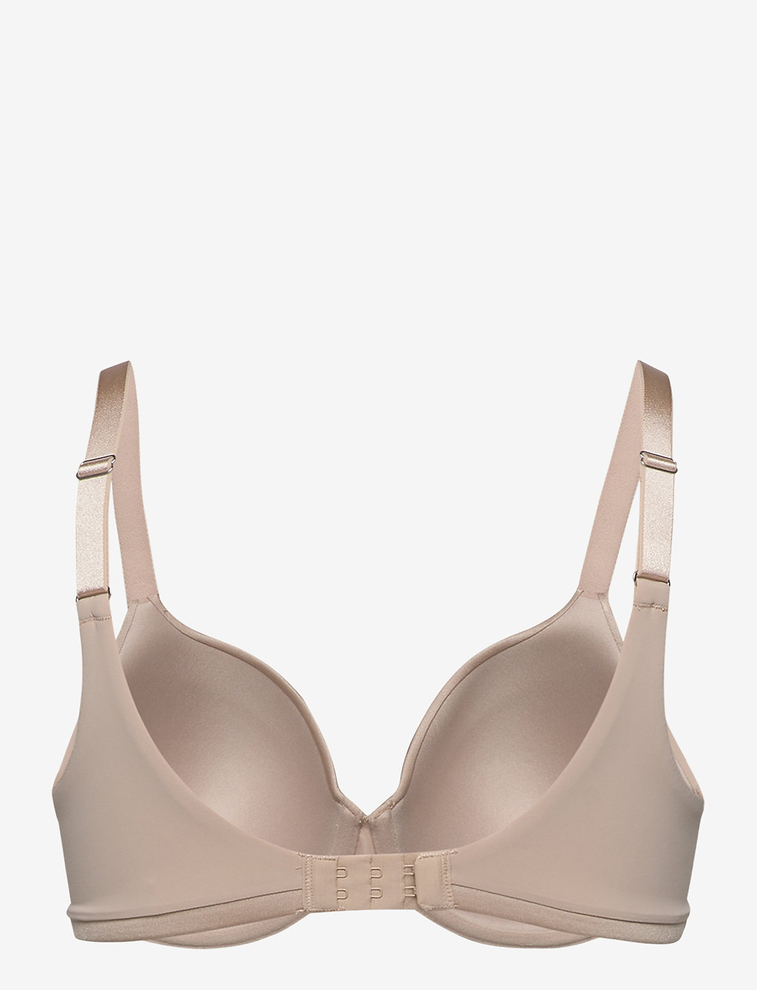 Lindex - Dahlia T-skjorte-BH - fuldskåls bh'er - beige - 2