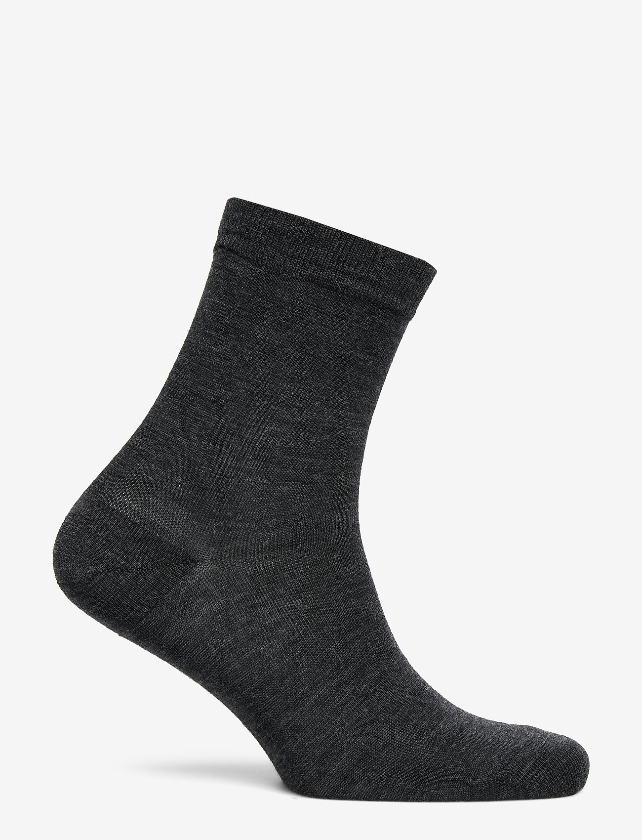 Lindex - Sock Merino wool - offblack melange - 1