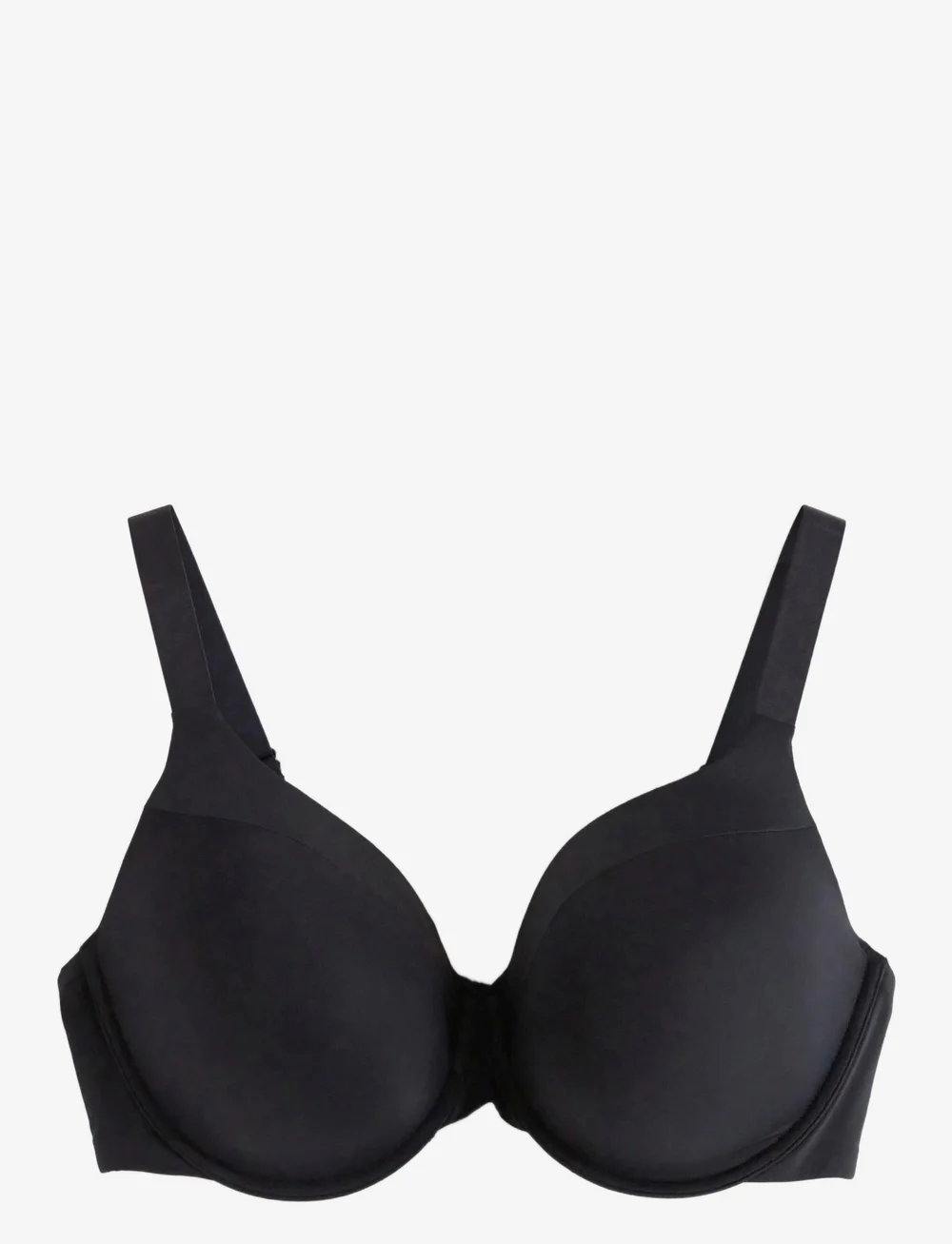 Lindex - Bra Dahlia Matt Shiny plus - helkupa bh:ar - black - 1