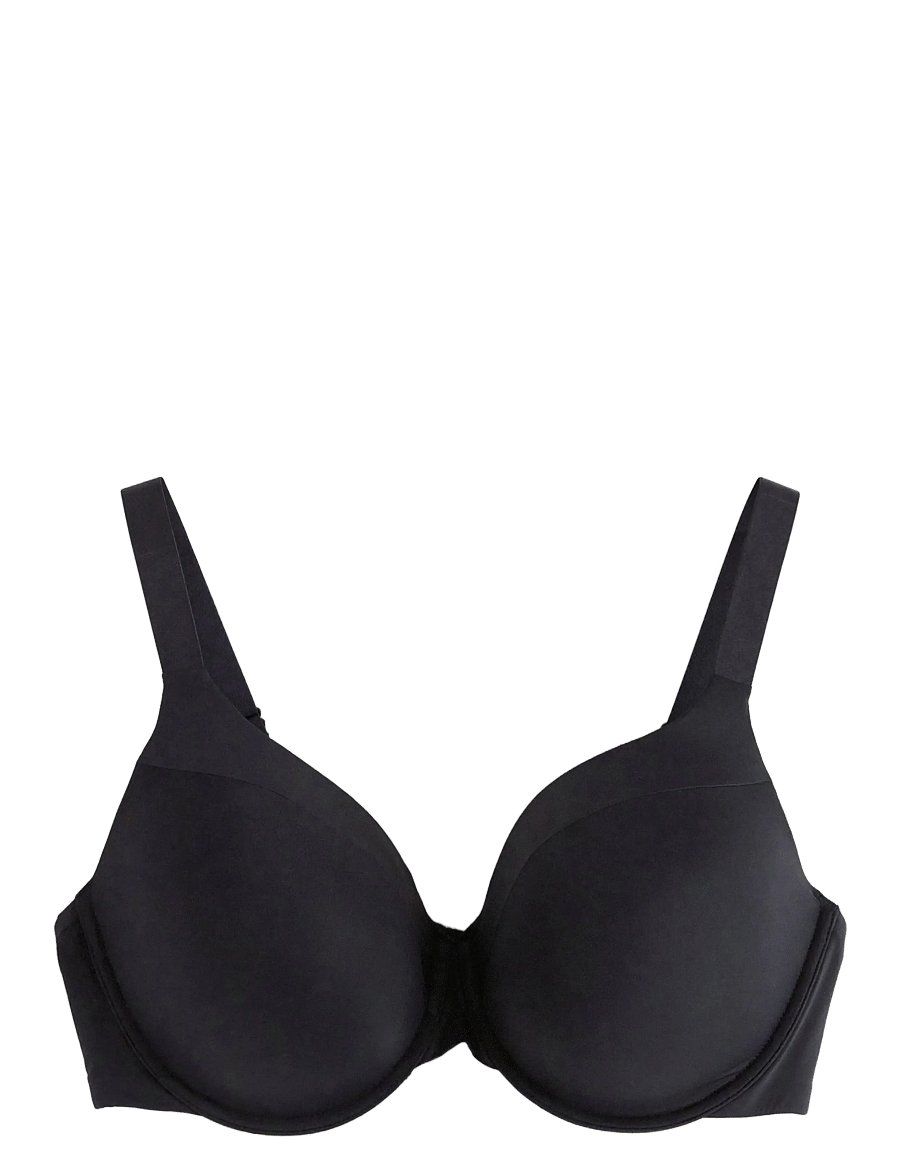 Lindex - Dahlia T-shirt Bra - helkupa bh:ar - black - 1