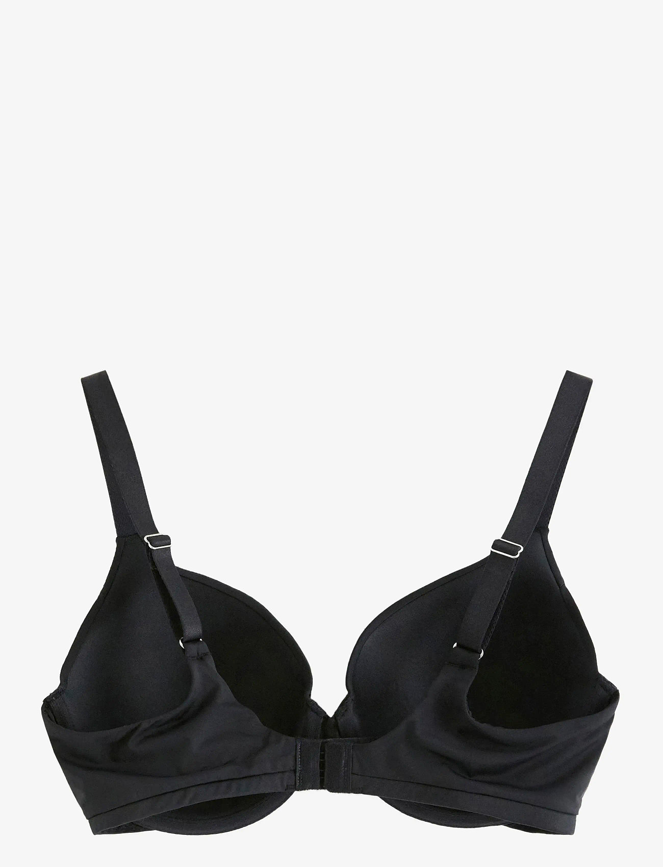 Lindex - Bra Dahlia Shiny Matt - fuldskåls bh'er - black - 2