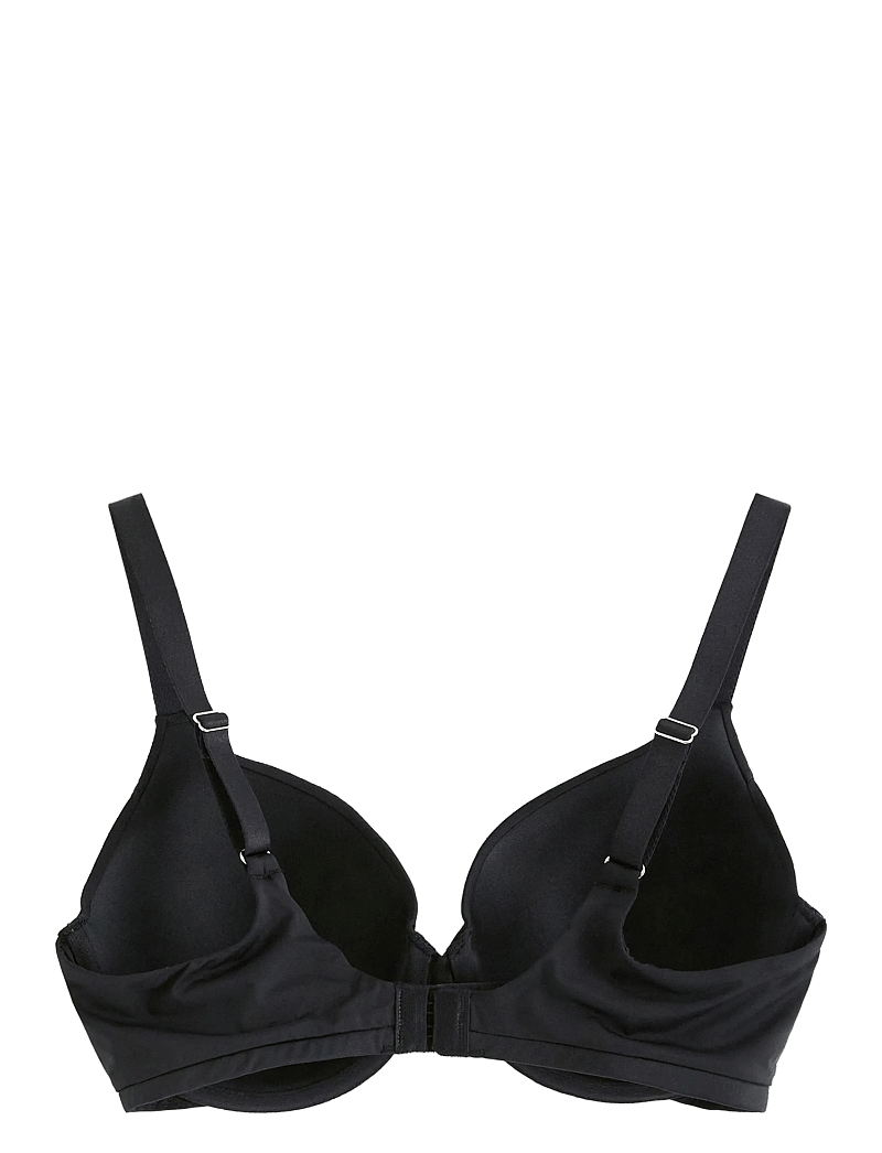 Lindex - Bra Dahlia Shiny Matt - fuldskåls bh'er - black - 2