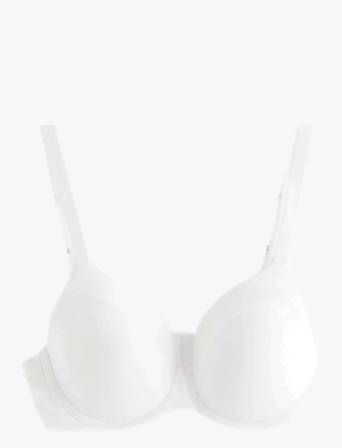 Lindex - Bra Dahlia Shiny Matt - fuldskåls bh'er - white - 1