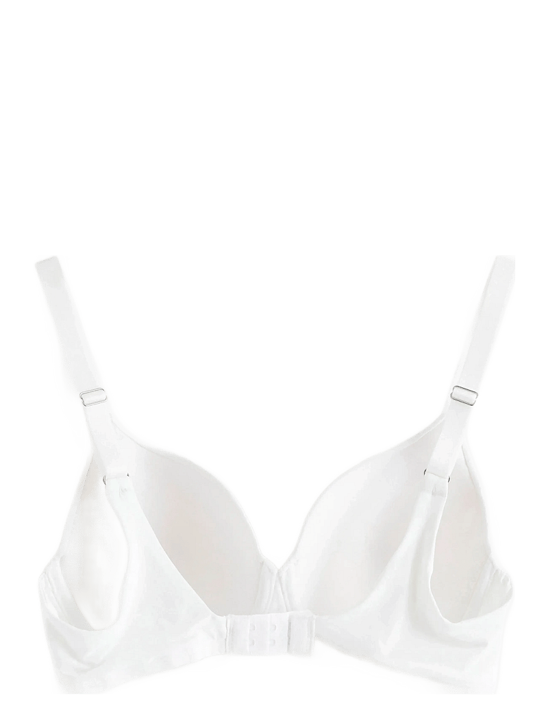 Lindex - Bra Dahlia Shiny Matt - fuldskåls bh'er - white - 2