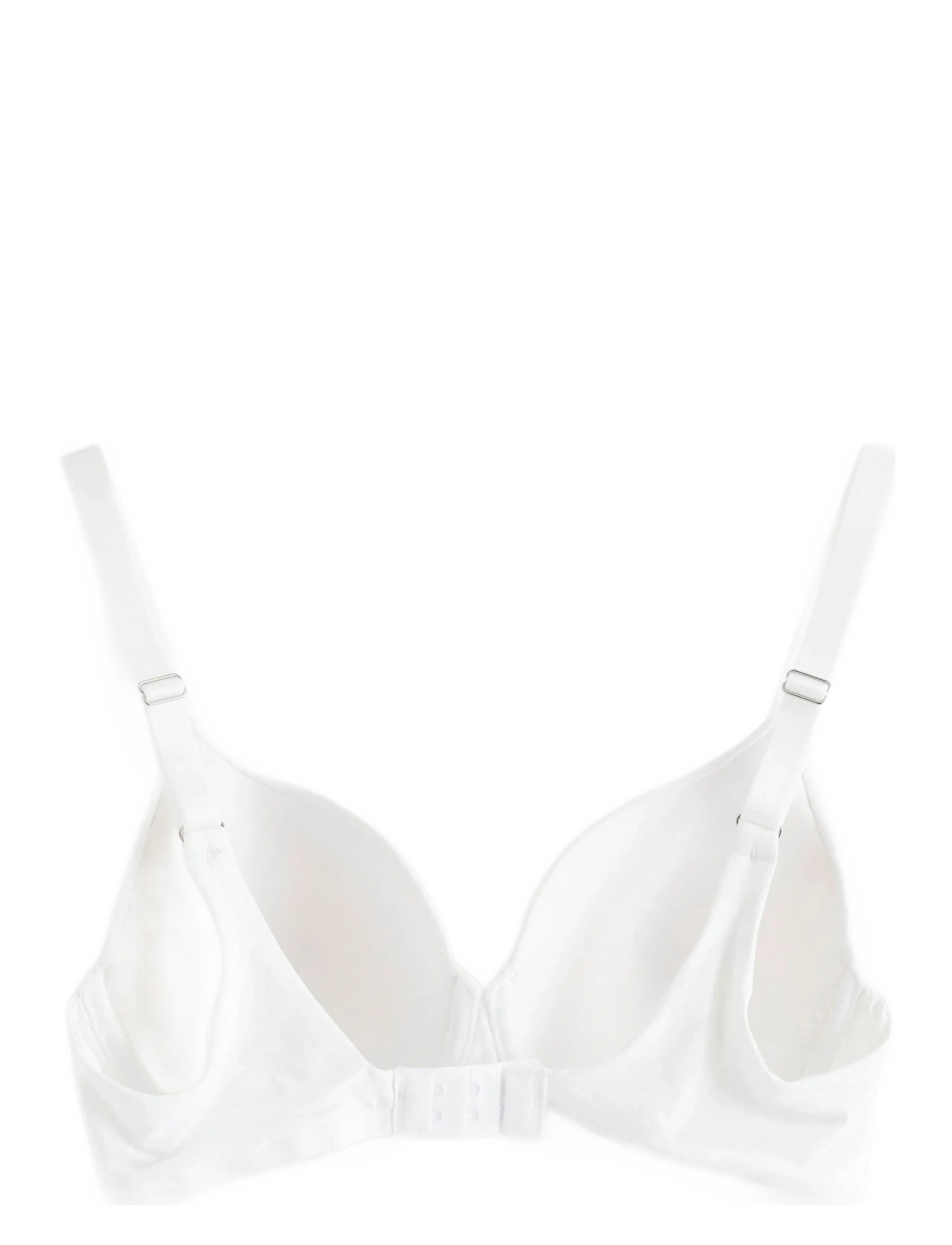 Lindex - Bra Dahlia Shiny Matt - fuldskåls bh'er - white - 2