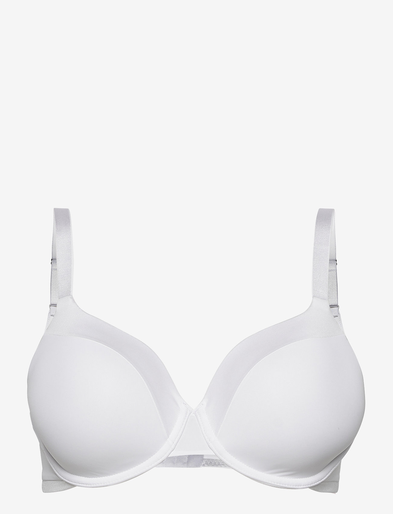 Lindex - Bra Dahlia Shiny Matt - fuldskåls bh'er - white - 1