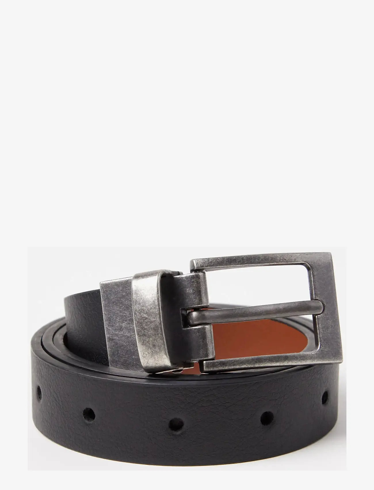Lindex - Belt reversible - konfirmation - black - 0