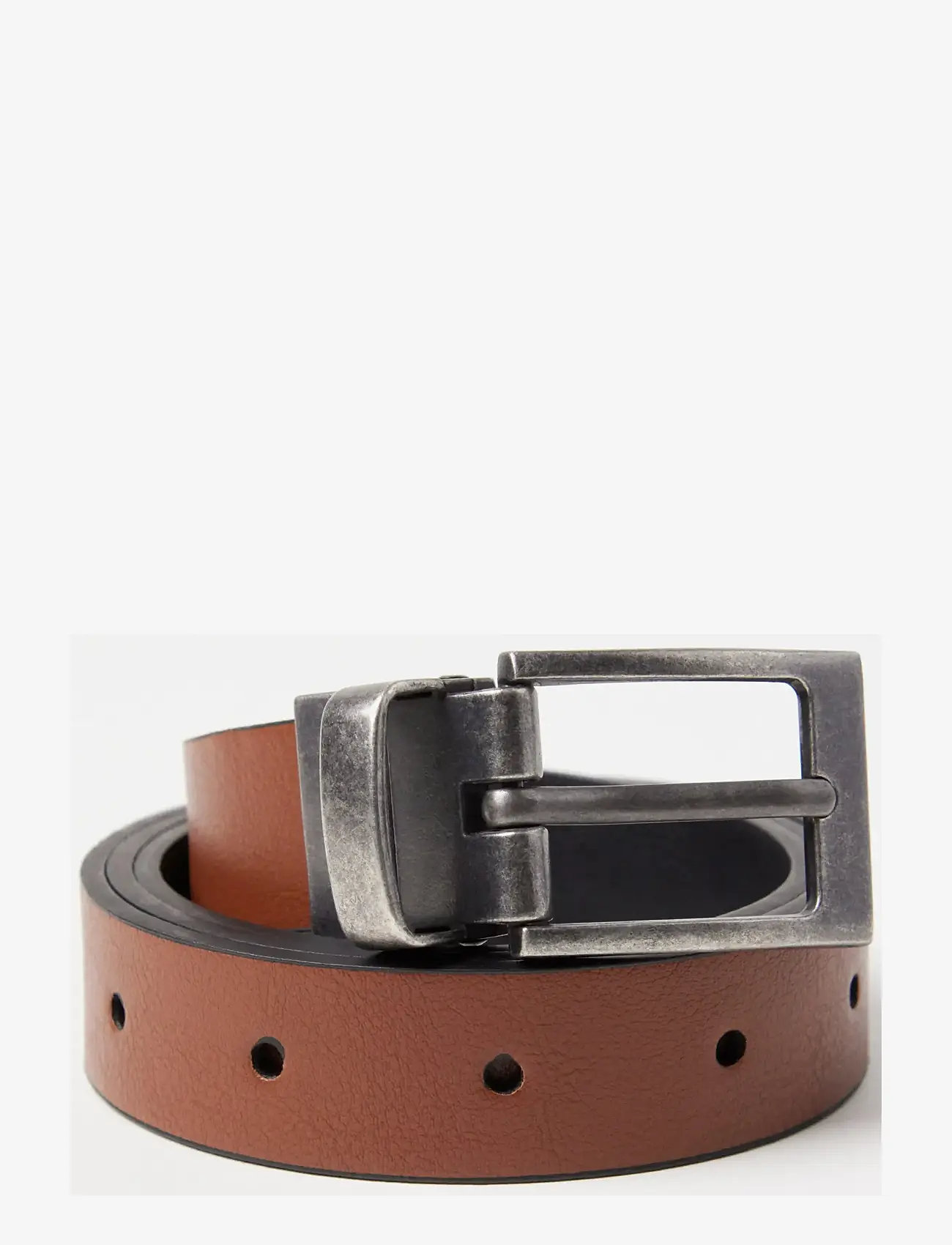 Lindex - Belt reversible - konfirmation - black - 1