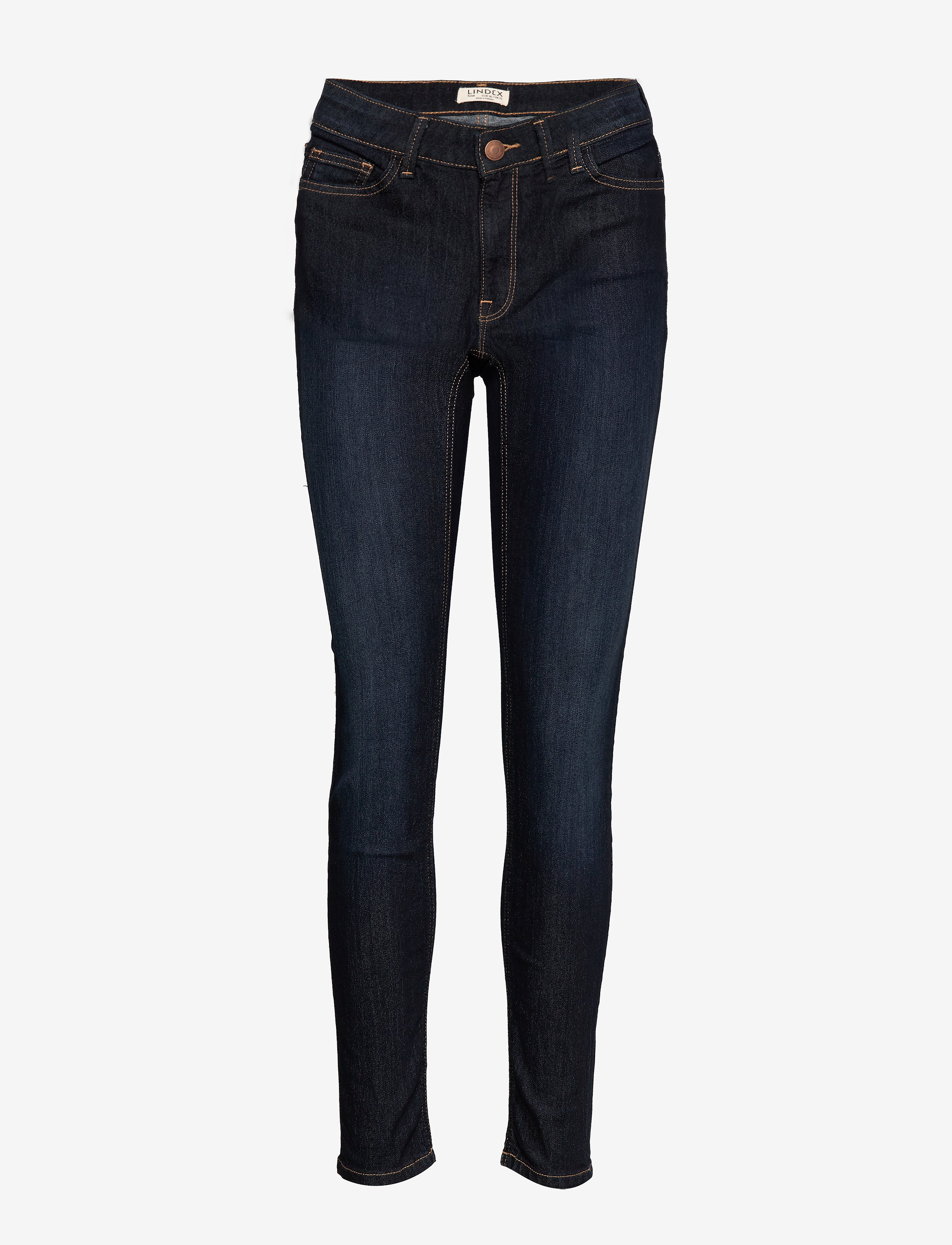 Lindex Trouser denim Tova Dk wash - Jeans - DARK DENIM / blue
