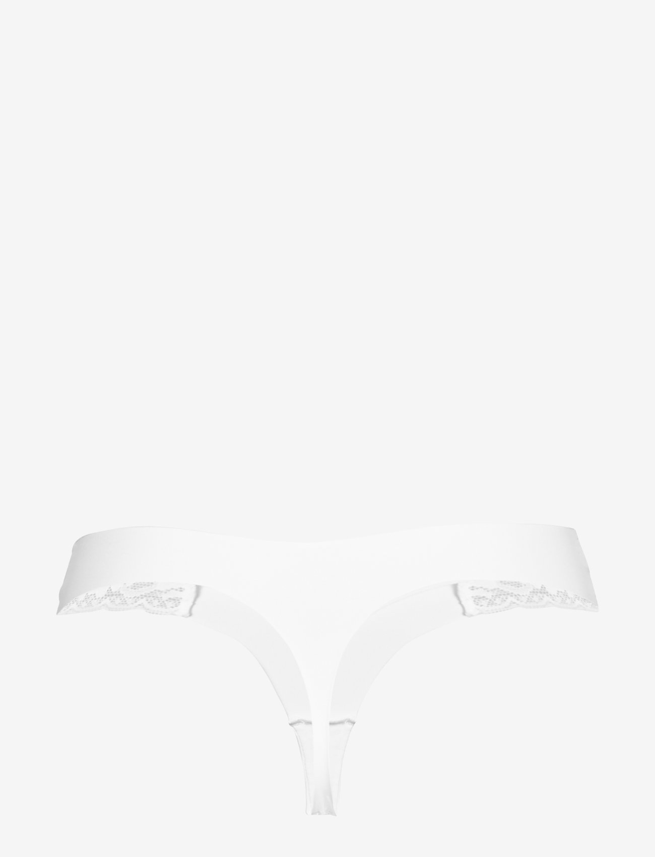 Lindex - Brief lace Invisible Thong low - white - 1