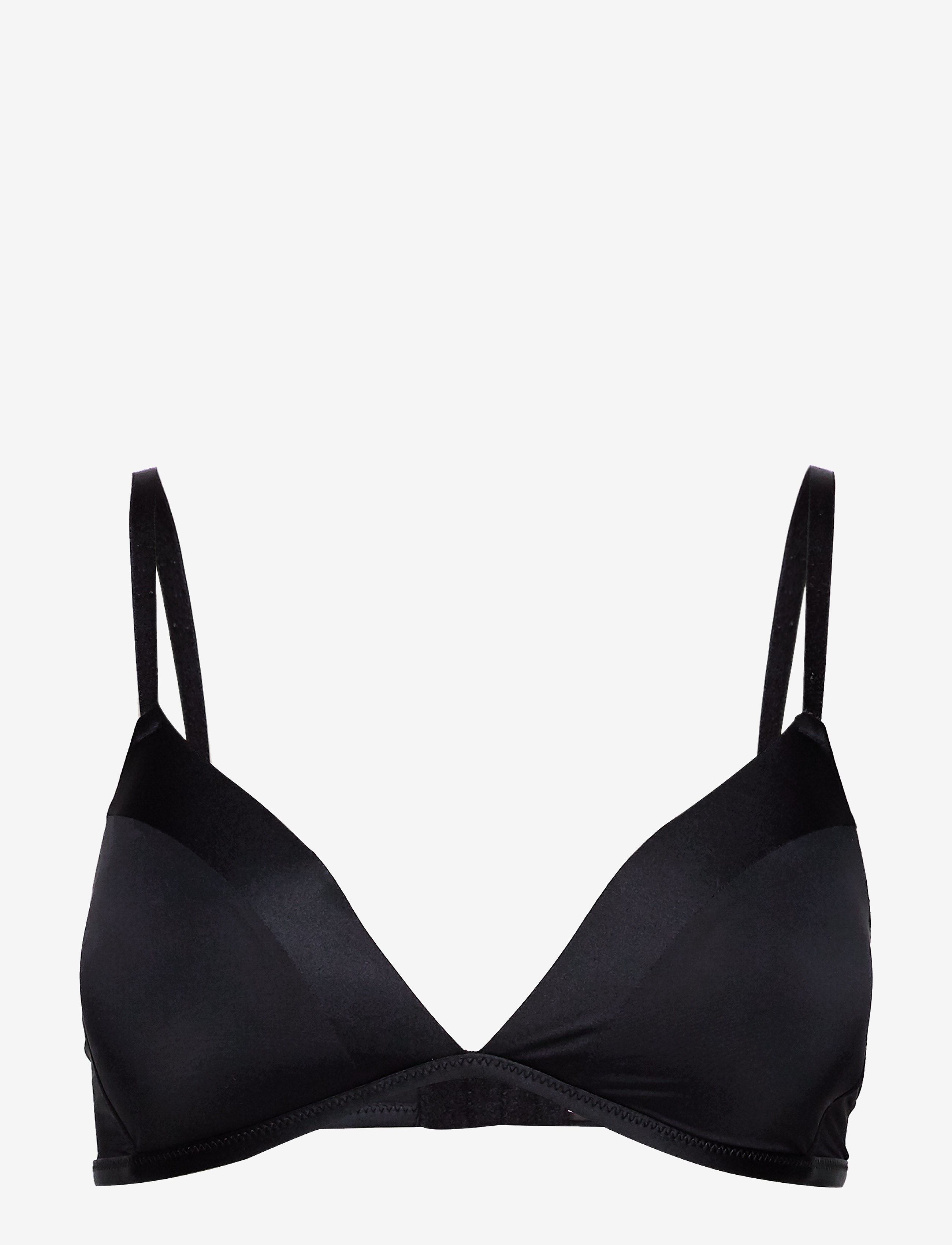 Lindex Bra Mynta Matt Shiny - BHs - BLACK / black