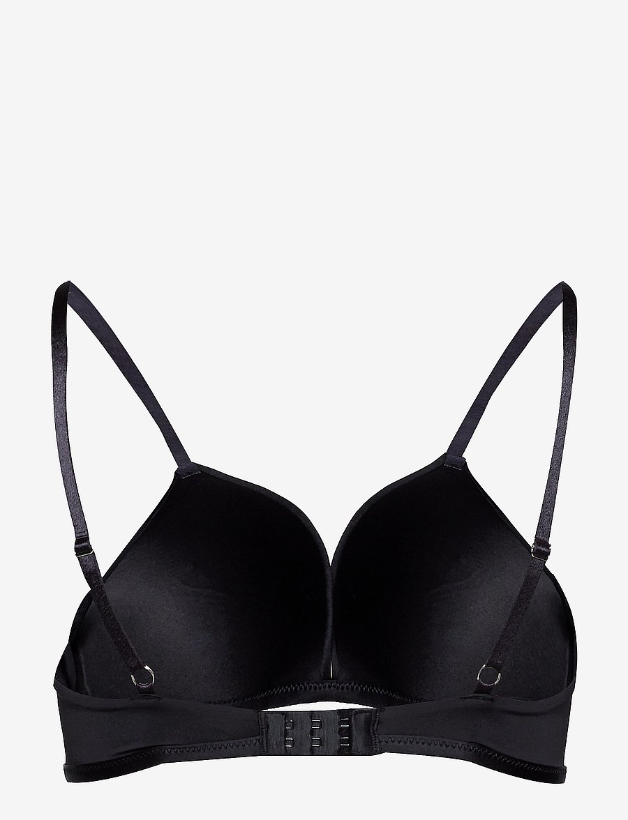 Lindex - Bra Mynta Matt Shiny - t-paitaliivit - black - 2