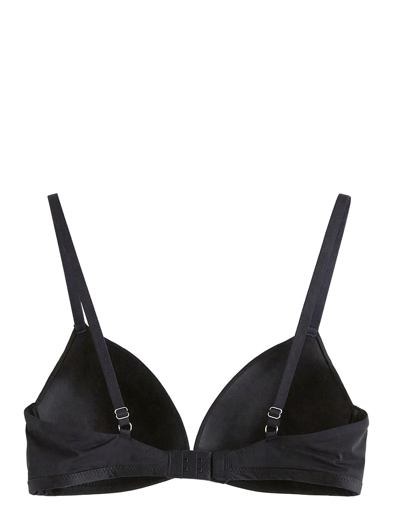 Lindex - Bra Mynta Matt Shiny - t-shirt bh'er - black - 2