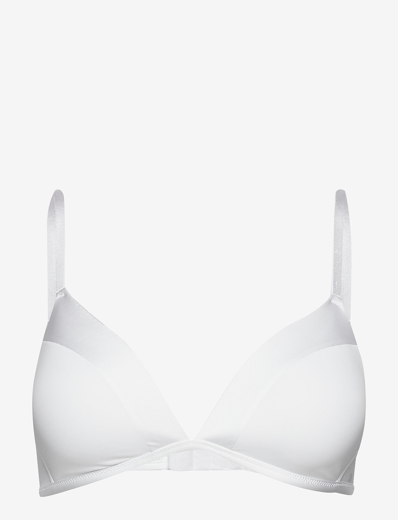 Lindex - Bra Mynta Matt Shiny - t-paitaliivit - white - 1