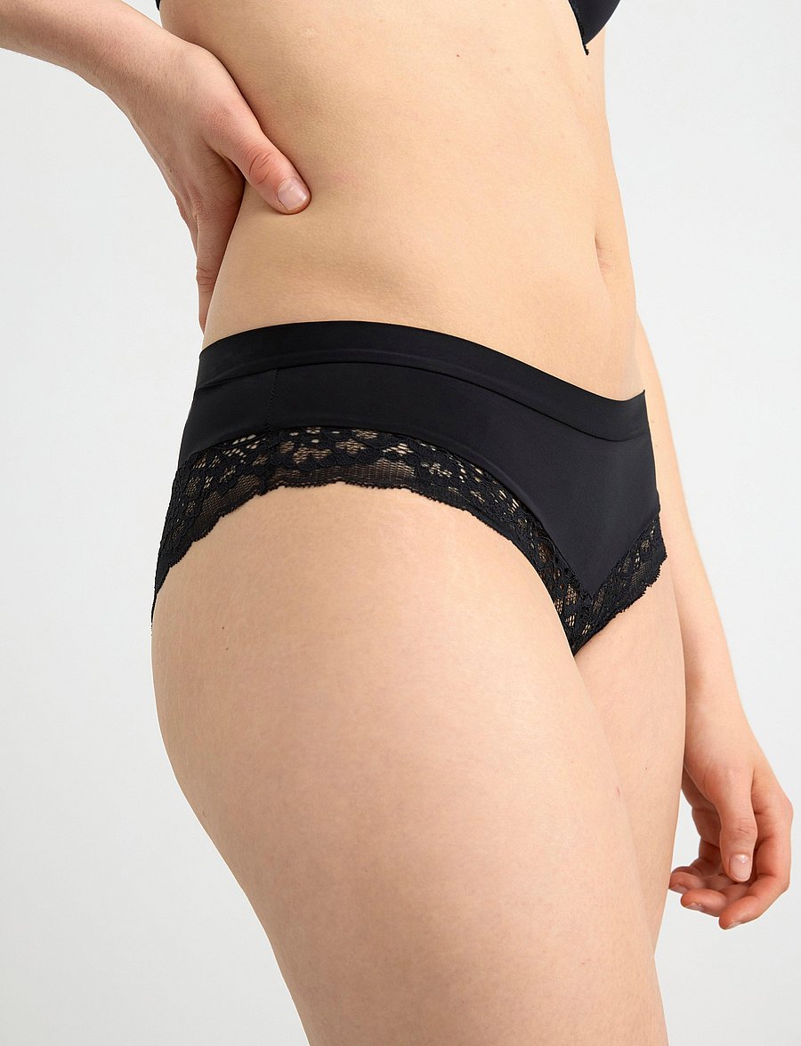 Lindex - Brief Colin Brazilian Low - modetrends - black - 3