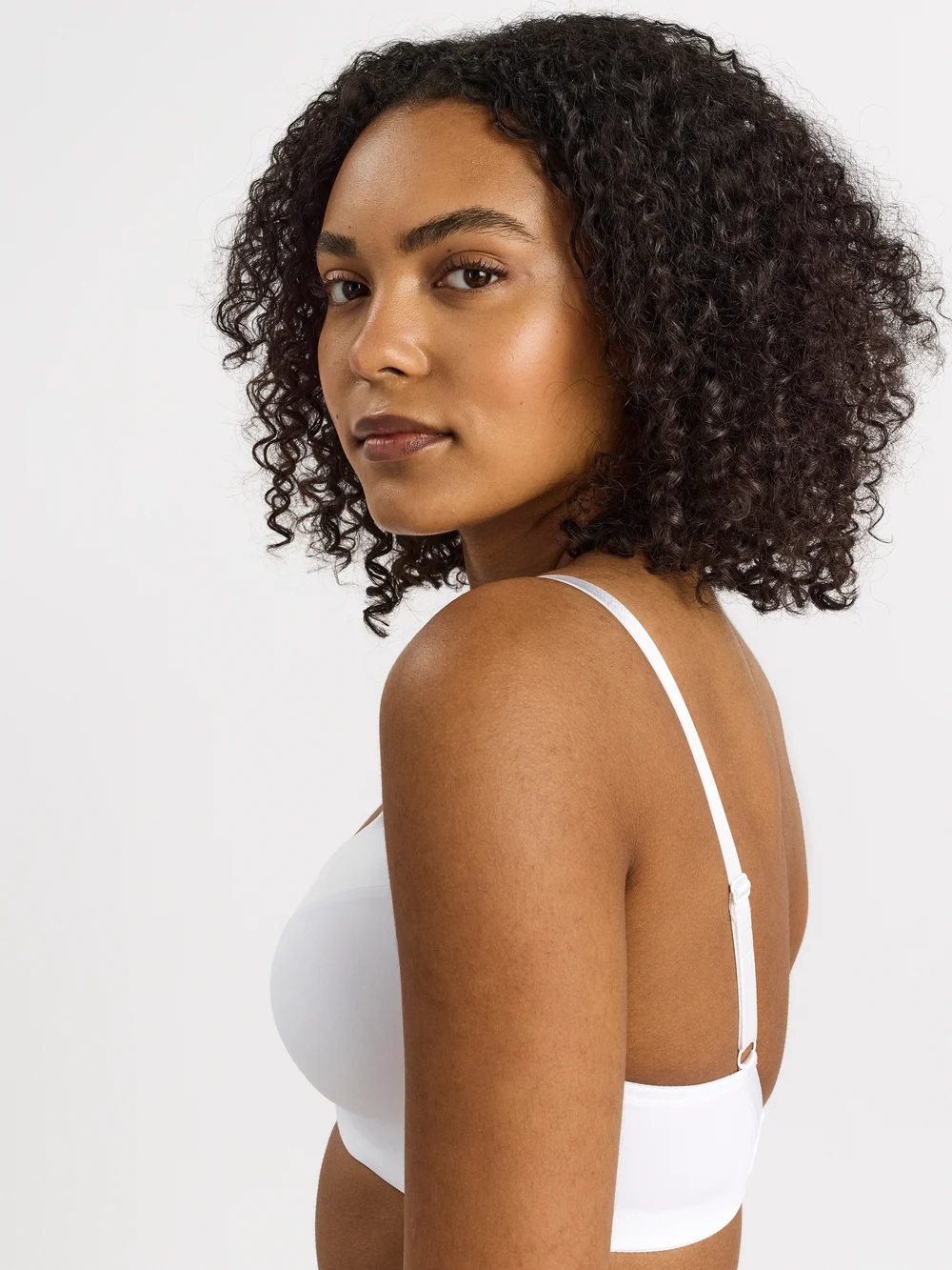 Lindex - Bra Nursing bra matt and shiny - underkläder - white - 5