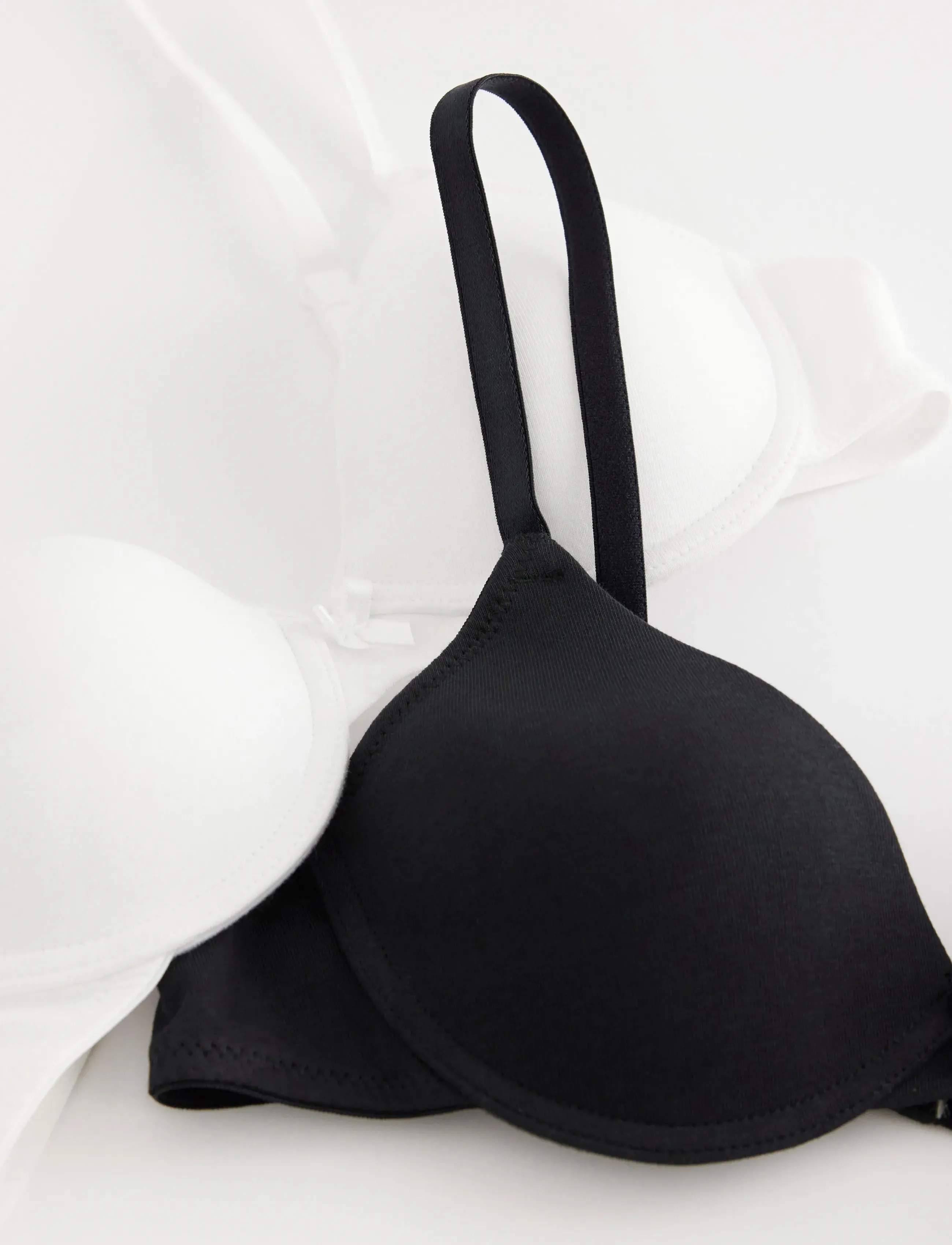 Lindex - Bra tshirt 2pack - t-shirt bh'er - white - 2