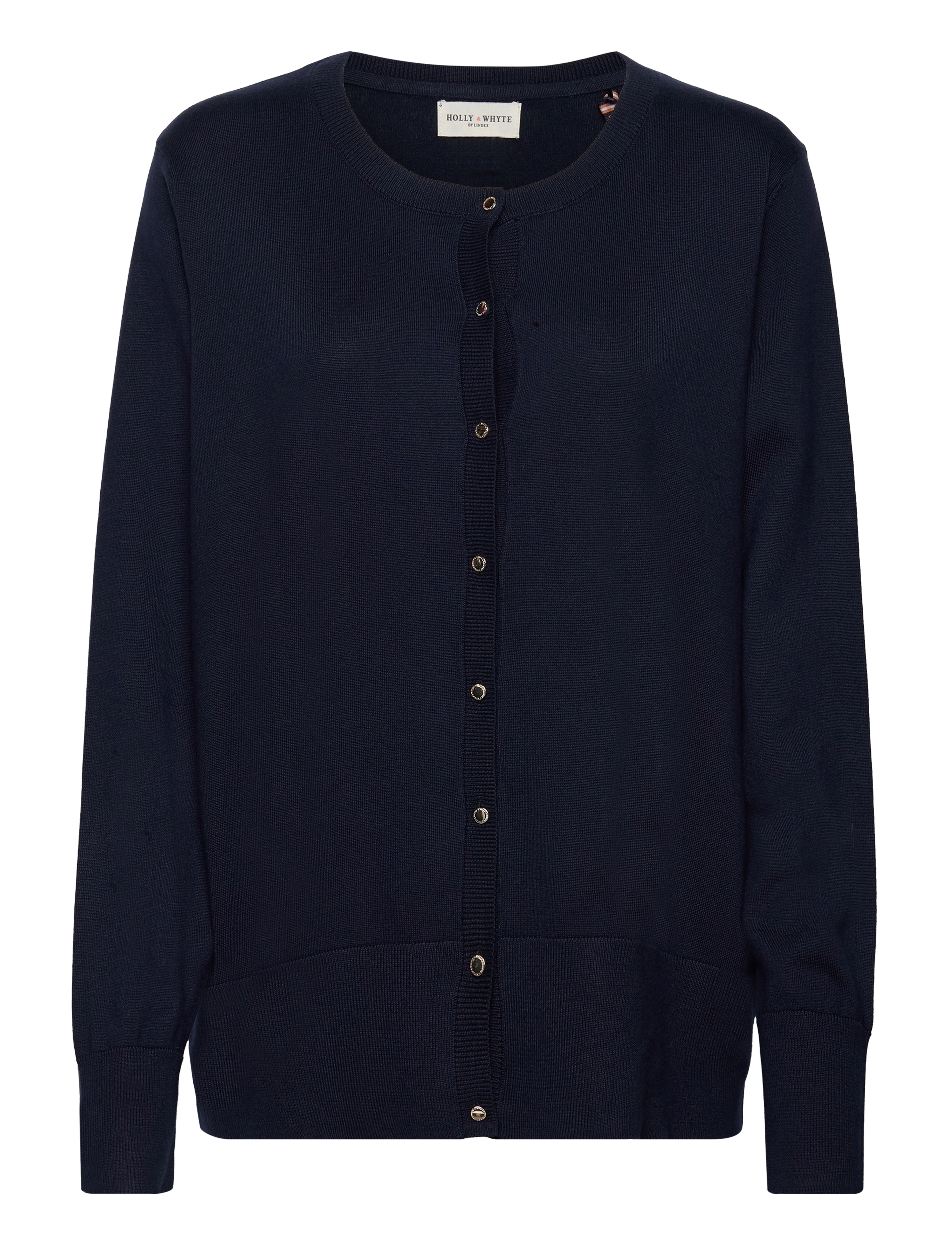 Lindex Fine-knit Cardigan - Cardigans - NAVY / navy