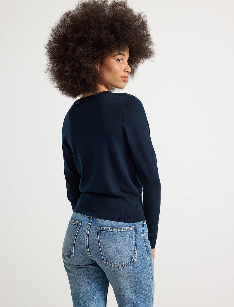 Lindex - Cardigan Anna - koftor - navy - 3