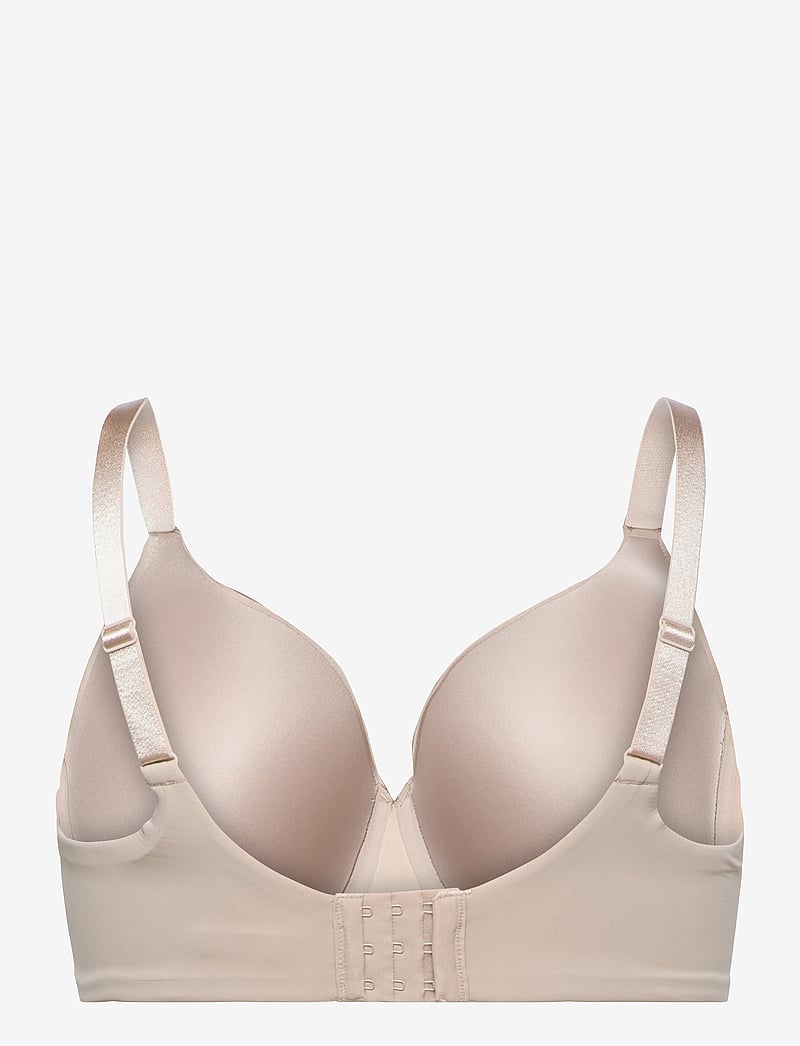 Lindex - Bra Dahlia matt shiny plus - vollschalen-bh - beige - 2