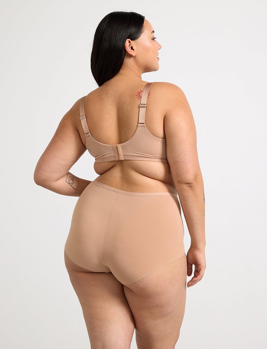Lindex - Bra Dahlia matt shiny plus - die niedrigsten preise - beige - 3